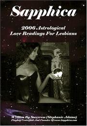 Cover of: Sapphica 2006 by Stephanie Adams