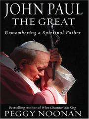 Cover of: John Paul the Great by Peggy Noonan