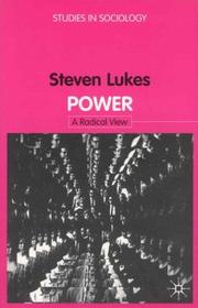 Power by Steven Lukes