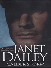 Cover of: Calder Storm (Large Print Press) by Janet Dailey