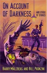 Cover of: On account of darkness and other SF stories