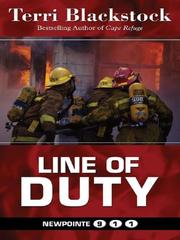 Cover of: Line of duty by Terri Blackstock