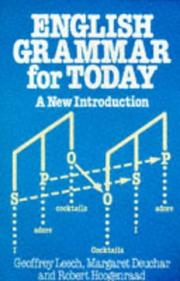 Cover of: English Grammar for Today by Geoffrey N. Leech