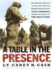A table in the presence by Carey H. Cash