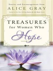 Cover of: Treasures for Women Who Hope
