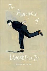 Cover of: The Principles of Uncertainty
