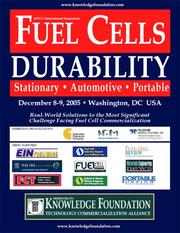 Cover of: Fuel Cells Durability