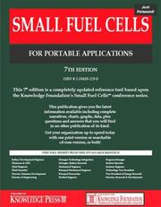 Cover of: Small Fuel Cells: For Portable Applications