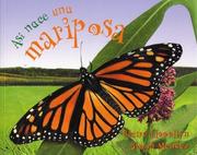 Cover of: Así nace una mariposa (Starting Life Butterfly) (Asi Nace) by Claire Llewellyn, Claire Llewellyn