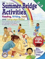 Cover of: The Original Summer Bridge Activities: 2nd to 3rd Grade