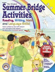 Cover of: Summer Bridge Activities by Hobbs Ann Julia, Carla Fisher