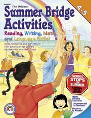 Cover of: Summer Bridge Activities: 4th to 5th Grade