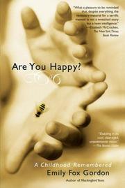 Are you happy? by Emily Fox Gordon