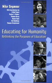 Cover of: Educating For Humanity by Mike Seymour