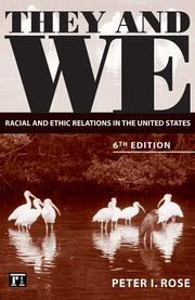 Cover of: They and We | Peter I. Rose