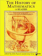 Cover of: The History of Mathematics by John Fauvel, Jeremy J. Gray