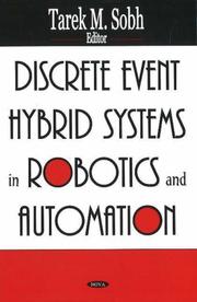 Cover of: Discrete event hybrid systems in robotics and automation