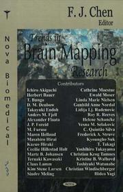 Cover of: Trends in Brain Mapping Research by F. J. Chen