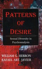 Cover of: Patterns of desire: sexual diversity in psychoanalysis