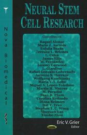 Cover of: Neural stem cell research by Erik V. Greer, editor.