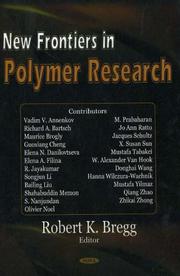 Cover of: New Frontiers in Polymer Research