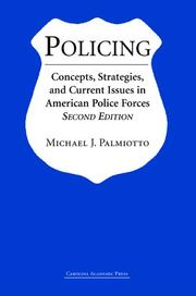 Cover of: Policing by Michael J. Palmiotto