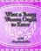 Cover of: What a Young Woman Ought to Know (1913)
