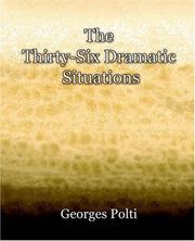 Cover of: The Thirty-Six Dramatic Situations (1917)
