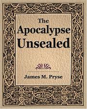 Cover of: The Apocalypse Unsealed (1910) by James Morgan Pryse, James Morgan Pryse