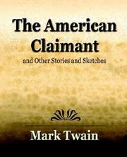 Cover of: The American Claimant (1896) by Mark Twain