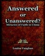 Cover of: Answered or Unanswered? (1920)