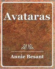 Cover of: Avataras by Annie Wood Besant