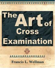 Cover of: The Art of Cross-Examination - 1905