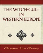 Cover of: The Witch Cult: Western Europe