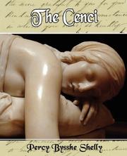 Cover of: The Cenci