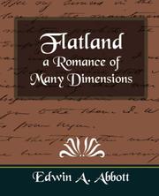 Cover of: Flatland a Romance of Many Dimensions by Edwin Abbott Abbott