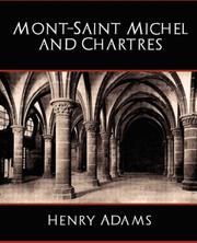 Cover of: Mont-Saint-Michel and Chartres