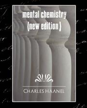 Cover of: Mental Chemistry (New Edition)