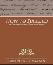 Cover of: How to Succeed