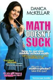 Math Doesn't Suck by Danica McKellar