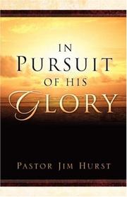 Cover of: In Pursuit of His Glory
