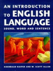 Cover of: An Introduction to English Language by Kuiper, Koenraad., W.Scott Allan