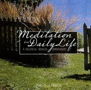 Cover of: Meditation in Daily Life