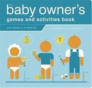 Cover of: The Baby Owner's Games and Activities Book