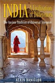 Cover of: India: A Civilization of Differences: The Ancient Tradition of Universal Tolerance