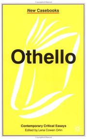 Cover of: Othello (New Casebooks)