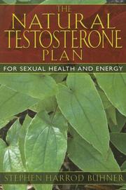 Cover of: The Natural Testosterone Plan: For Sexual Health and Energy