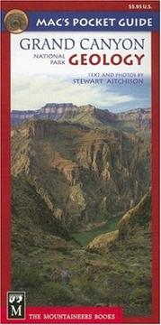 Cover of: Mac's Pocket Guide: Grand Canyon National Park, Geology (Mac's Pocket Guides)