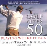 Cover of: Golf After 50: Playing Without Pain