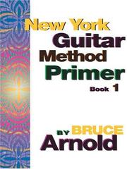 Cover of: New York Guitar Method Primer Book One